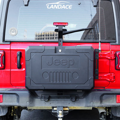 JL JK 外部アクセサリー ハッチマウント メタルボックス 黒色カスタム粉末コーティング