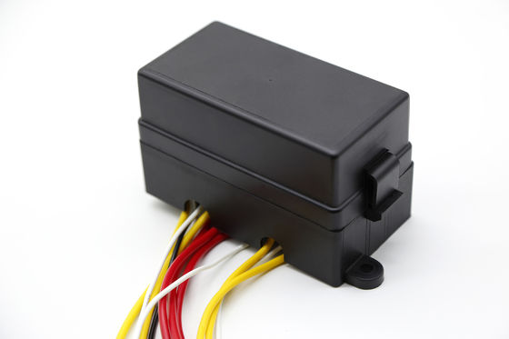 ブラック4ギャングカースイッチパネル ジープ・ラングルJL電子リレーシステム 12V電圧