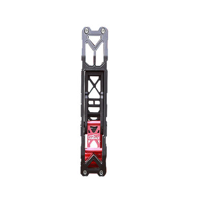 黒 赤 330*86*55mm ドアヒンジフットペグ サイドレッダー ステップペダル ジープ・ラングラー JL JK