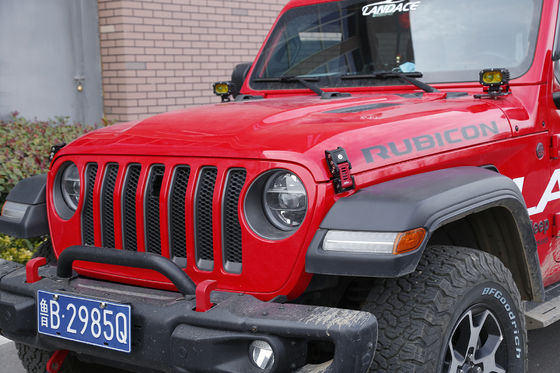 アルミ合金 フード ロック ロック JEEP Wrangler JK/JL オフロード ブラック レッド