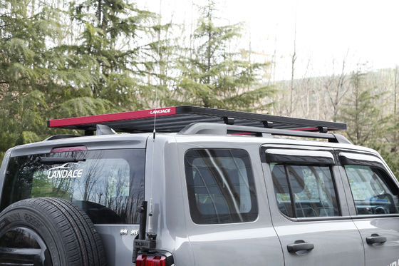 4x4 アクセサリー用の軽量屋根ラック 純重量25.6kg 鉄鋼とアルミニウム合金