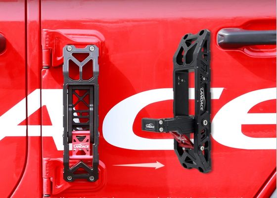 JEEP対応 黒色アンロイド式足のリストペグ 登りドアに簡単に設置