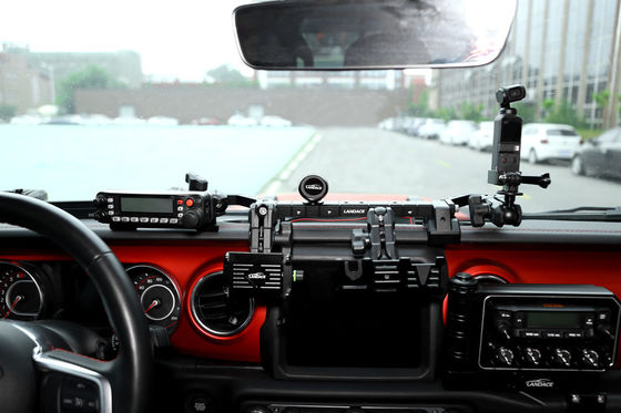 ジップ・ラングラー 電話 GoPro CB マイクとDSLRカメラホルダー