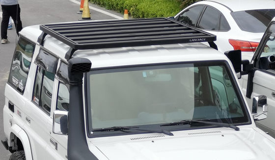 トヨタ・ランドクルーザー LC79 向け モダンデザイン 屋根付き荷物搬送機 純重量 23.5kg