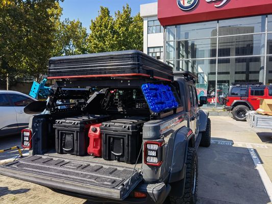 トヨタランドクルーザープラドFJ120 シルバートラック ベッドラックシステム
