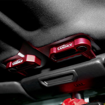 JL/JT Wranglerとグラディエーターのジープハードタップの除去のためのアルミL型屋根ロック