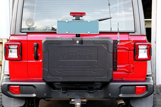 尾門の拡張パネル 後部マウント ジープ用のアルミニウム収納ツールボックス