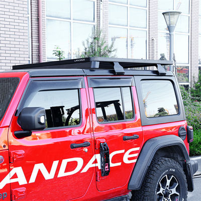 ジップ・ラングラー 屋根ラック 4ランナー 黒い車 屋根 荷物箱 1500*1425*55mm