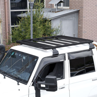 1400×1320mm オート ユニバーサル 引換可能なアルミ カー トップ 貨物 屋根ラック トヨタ LC79