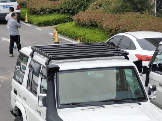 1400×1320mm オート ユニバーサル 引換可能なアルミ カー トップ 貨物 屋根ラック トヨタ LC79