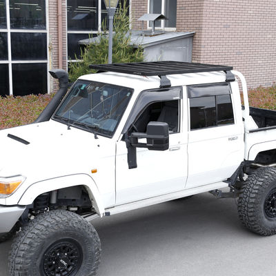 1400×1320mm オート ユニバーサル 引換可能なアルミ カー トップ 貨物 屋根ラック トヨタ LC79